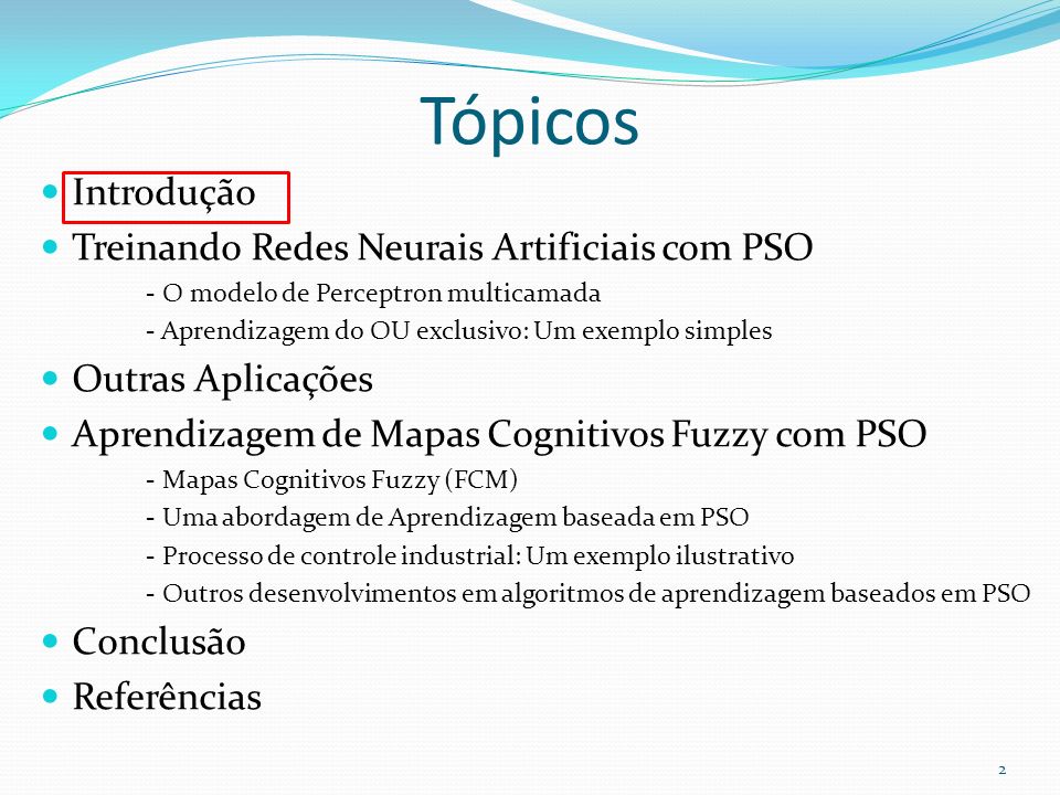 Pso Aplicacoes Em Aprendizagem De Maquina Ppt Carregar