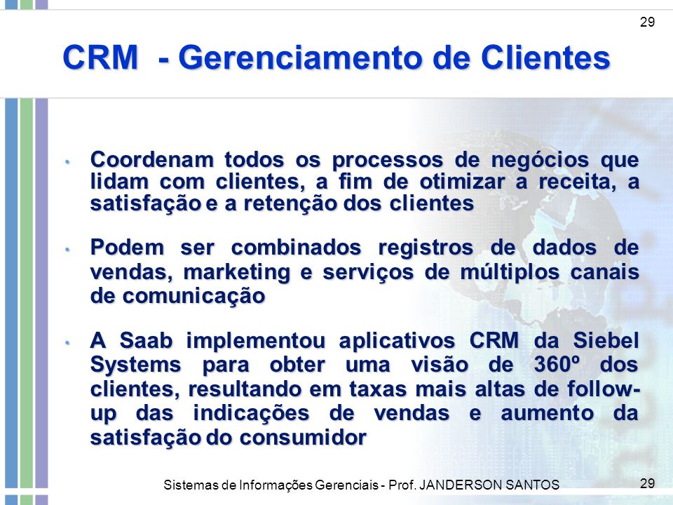 CRM - Gerenciamento de Clientes
