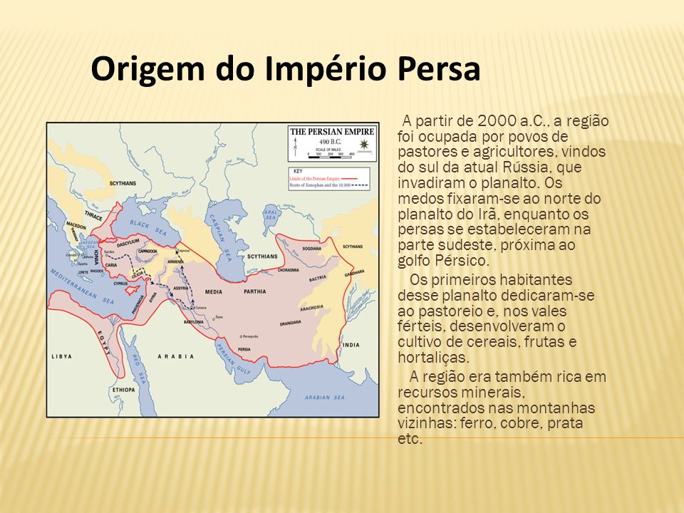 Origem do Império Persa