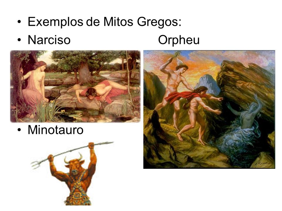 Exemplos de Mitos Gregos:
