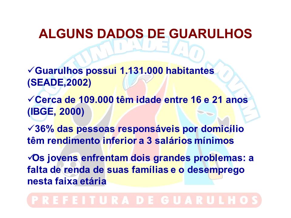ALGUNS DADOS DE GUARULHOS
