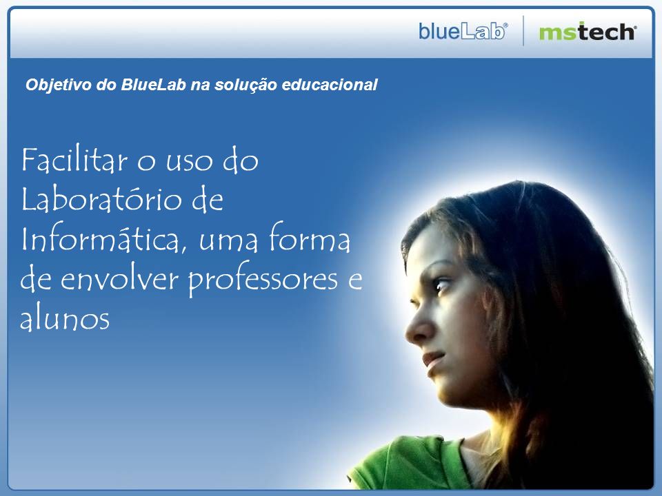 Objetivo do BlueLab na solução educacional