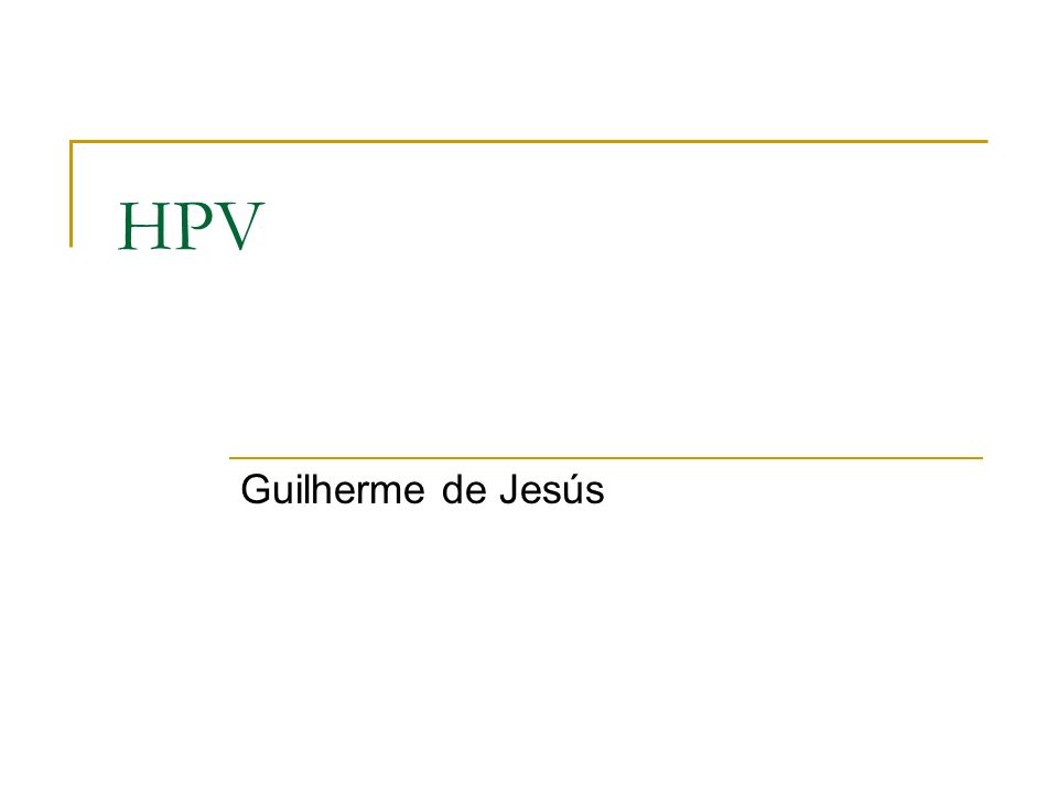 HPV Guilherme de Jesús