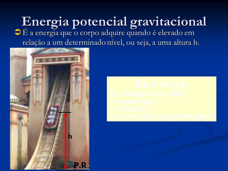 Energia potencial gravitacional
