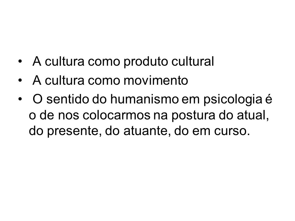 A cultura como produto cultural