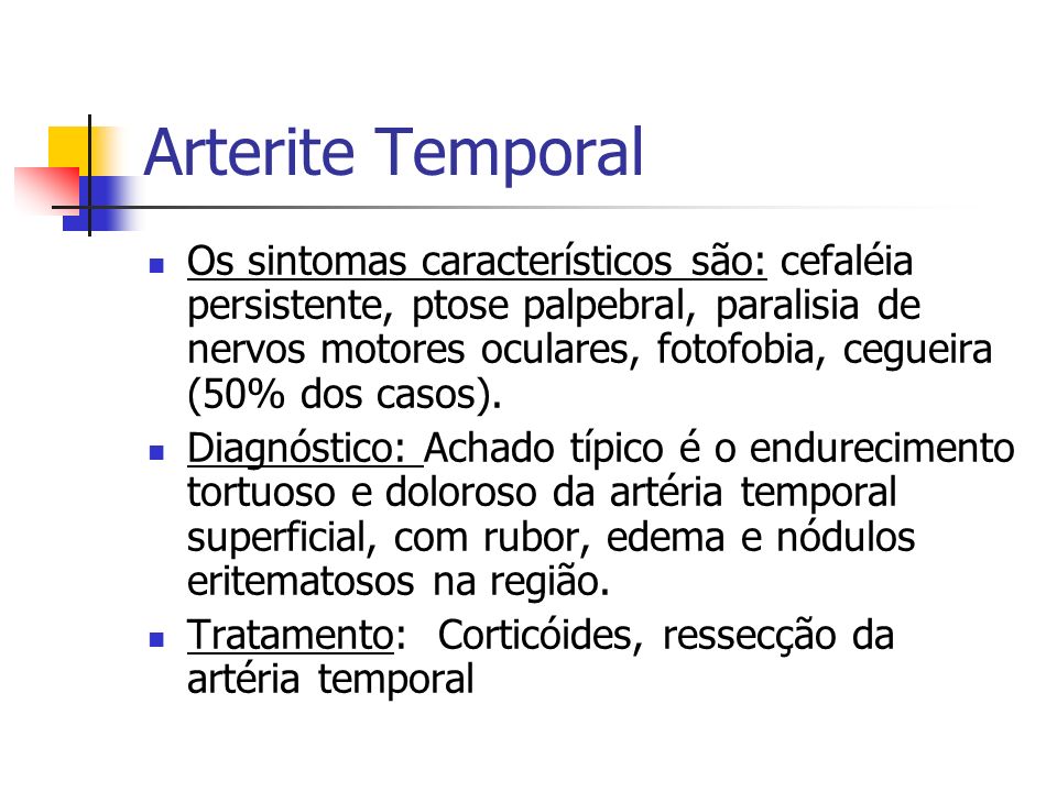 Arterite Temporal