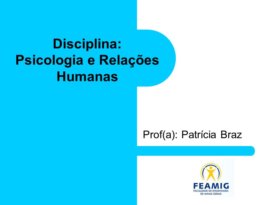 Prof(a): Patrícia Braz
