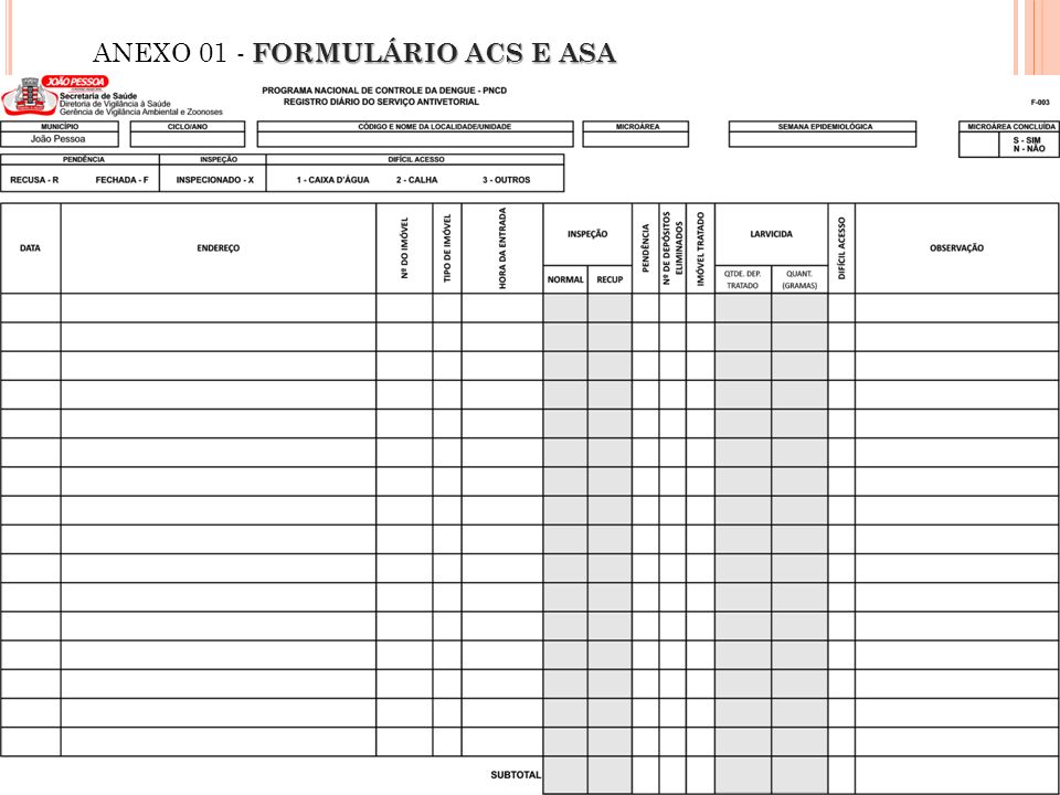 ANEXO 01 - FORMULÁRIO ACS E ASA