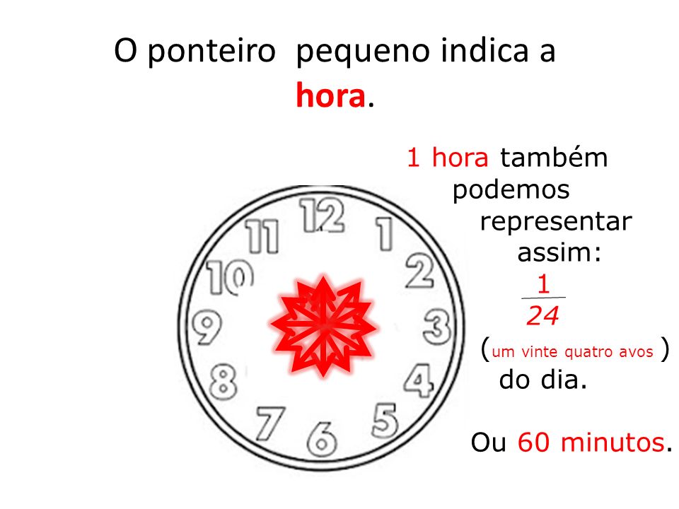 Relógio(formação da horas, minutos, segundos) - ppt carregar